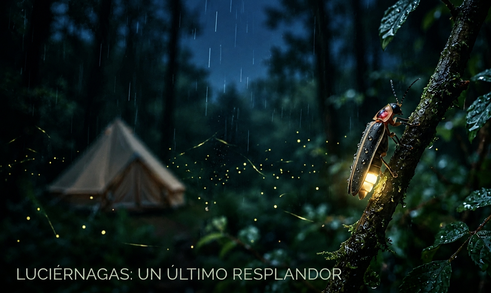 ¿Qué necesitan las luciérnagas para sobrevivir?