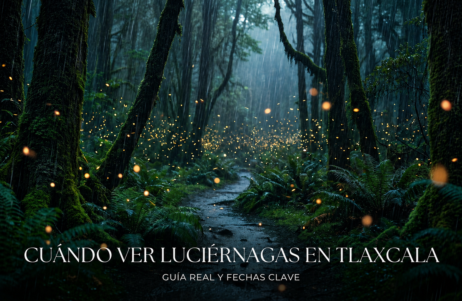 Cuándo es la mejor fecha para ver luciérnagas en Tlaxcala (guía real)