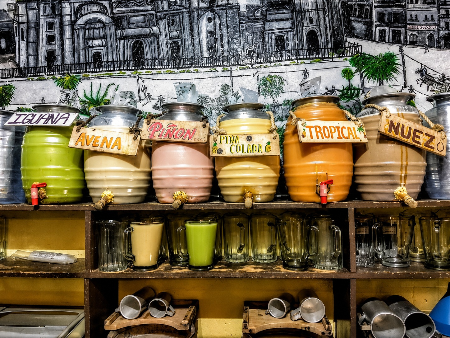 Degustación de pulque en el Santuario de las Luciérnagas