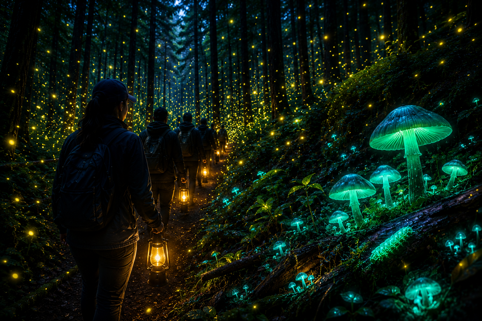 Safari Bioluminiscente + Entrada al Santuario de las Luciérnagas MX